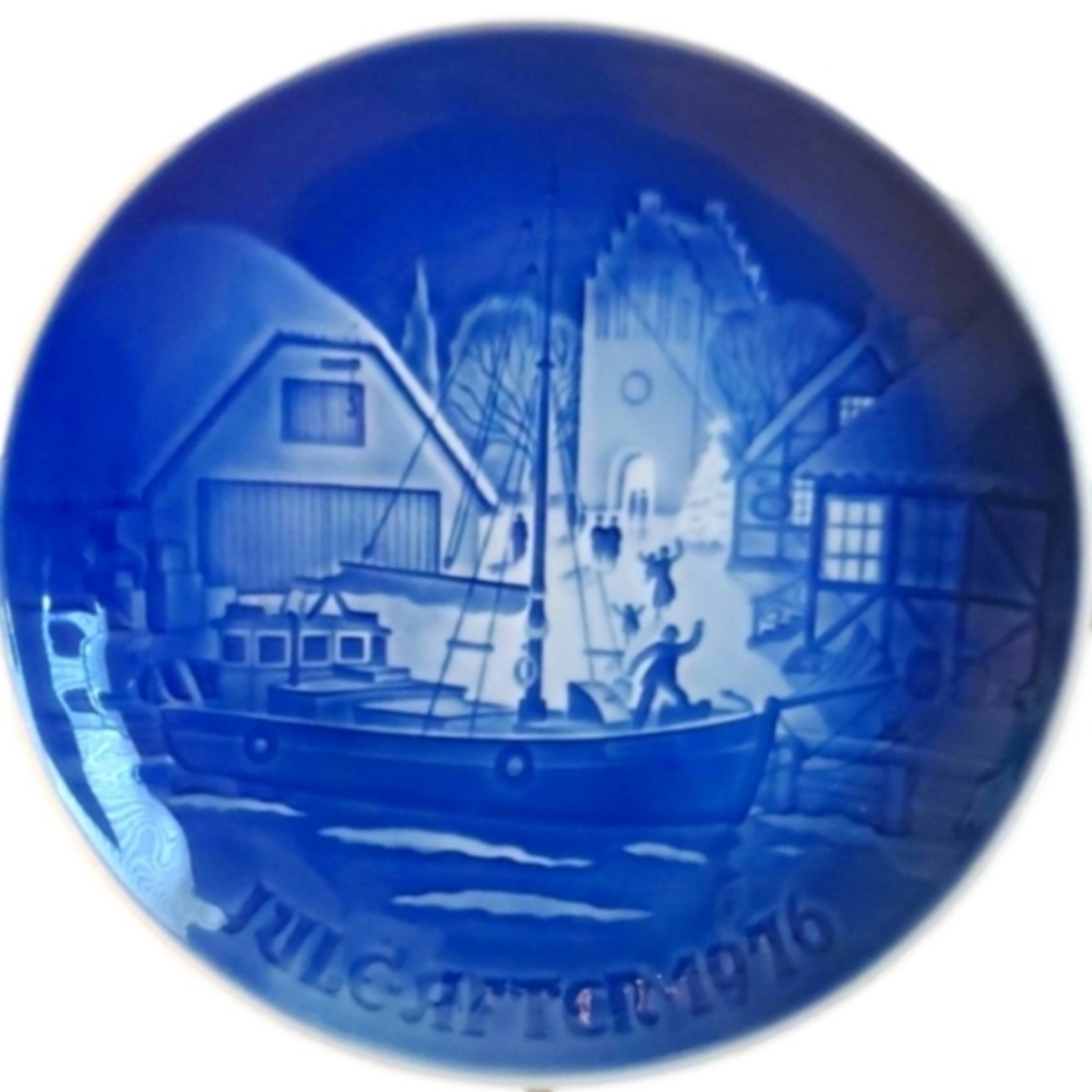 1976 Vintage Limited Edition  Bing & Grondahl  Christmas Welcome 👋🎄 🇬🇱 Plate